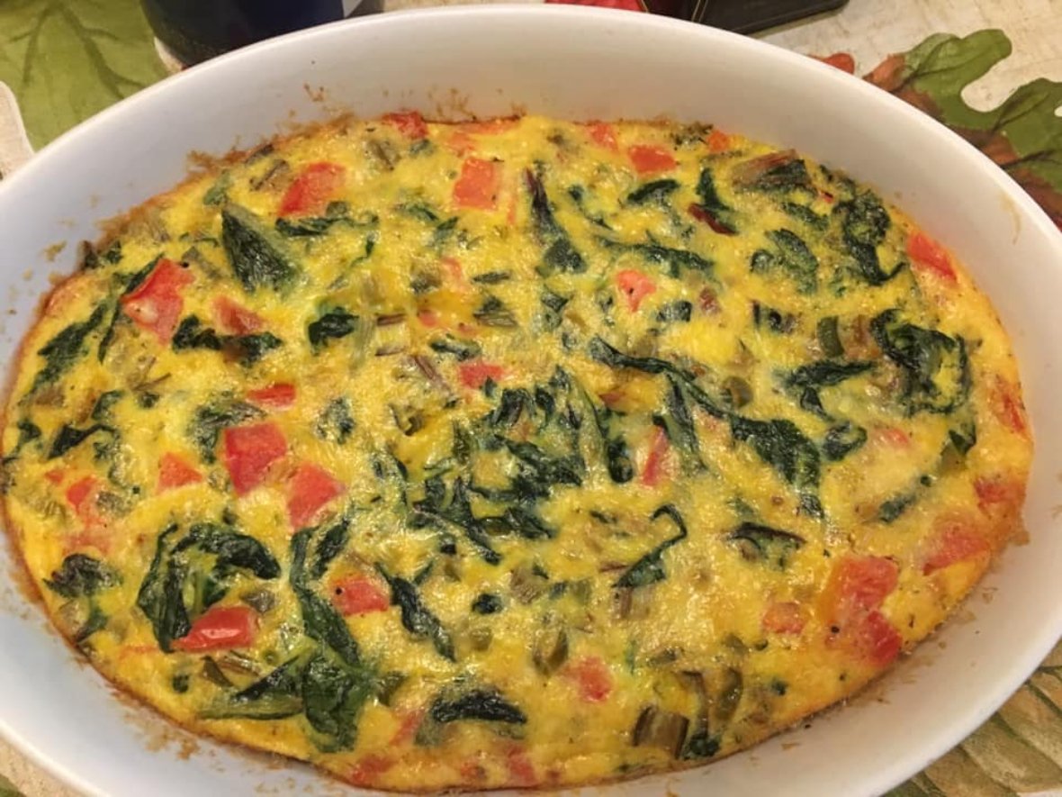 Meatless Friday Farmer's Market Egg Bake